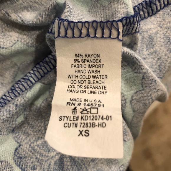 C1 Brixon Ivy Blue/green Dress XS - Picture 6 of 6